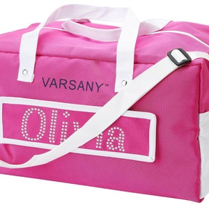 Personalised Girls Gymnastic Bag Kids Perfect to hold your Gymnastic Shorts, Leotard