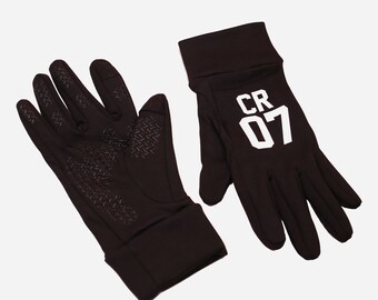 Gants de football personnalisés pour enfants - Imperméables, écran tactile, respirants, thermiques Gants enfants Gants de sports d'hiver pour cyclisme