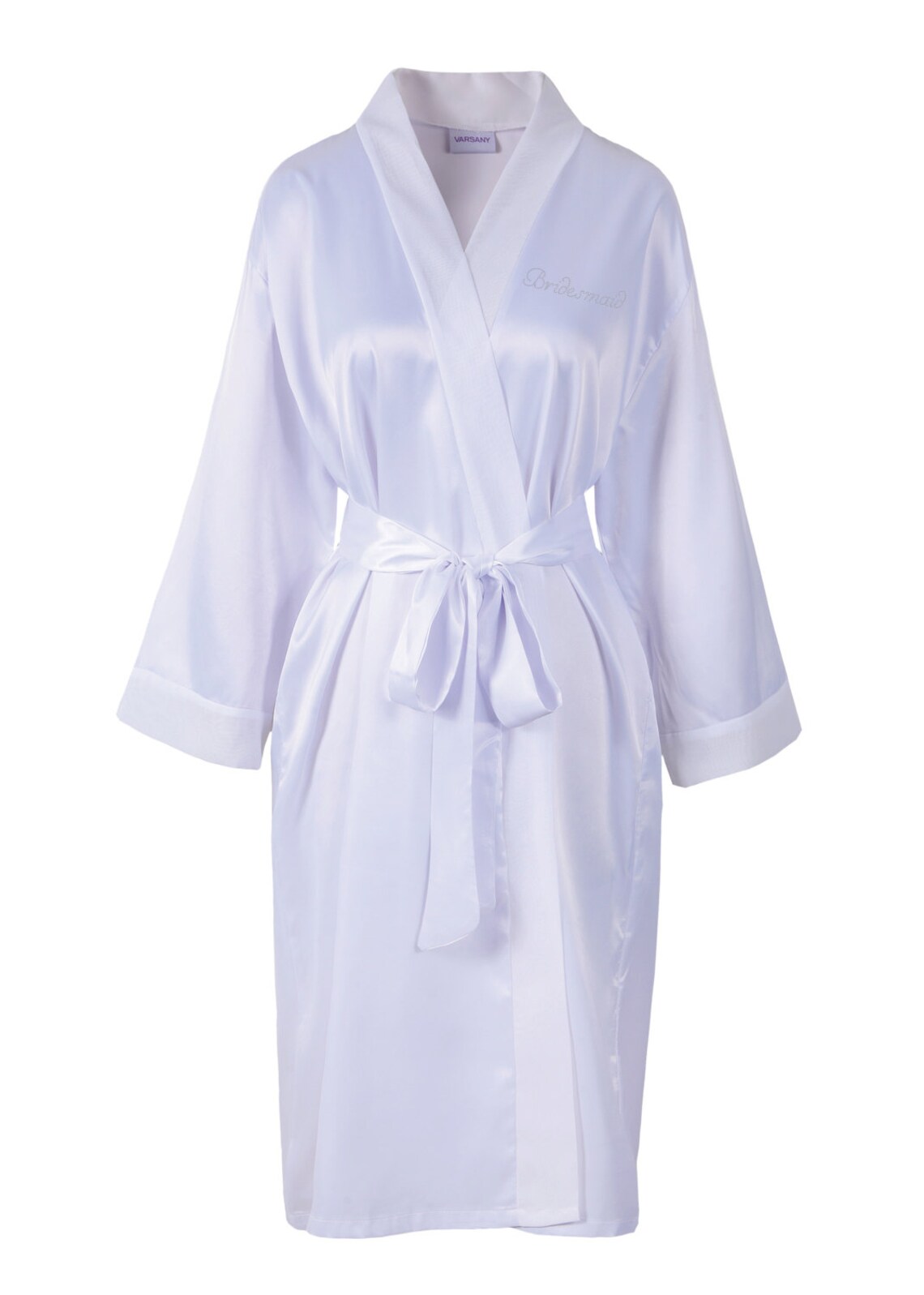 Bridesmaid Wedding Day Satin Bathrobe Dressing robe Gown Etsy