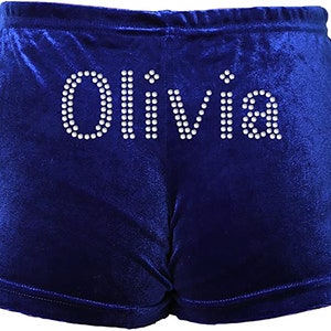 Pantaloncini Danza In Velluto Per Bambine - Con Pizzo E Strass, Elastici E Traspiranti, Colore Rosa - Foto 7