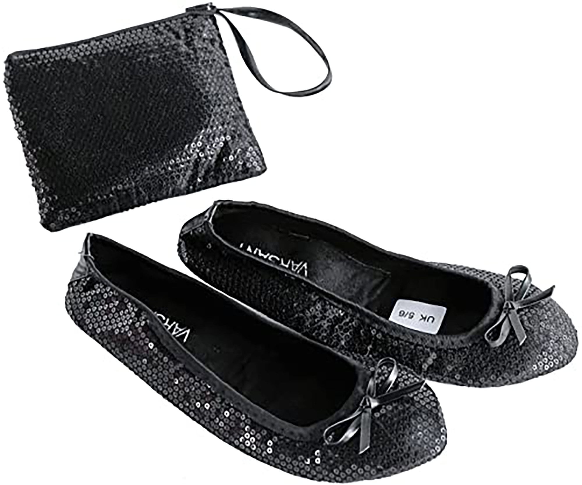 Roll up hot sale ballet slippers