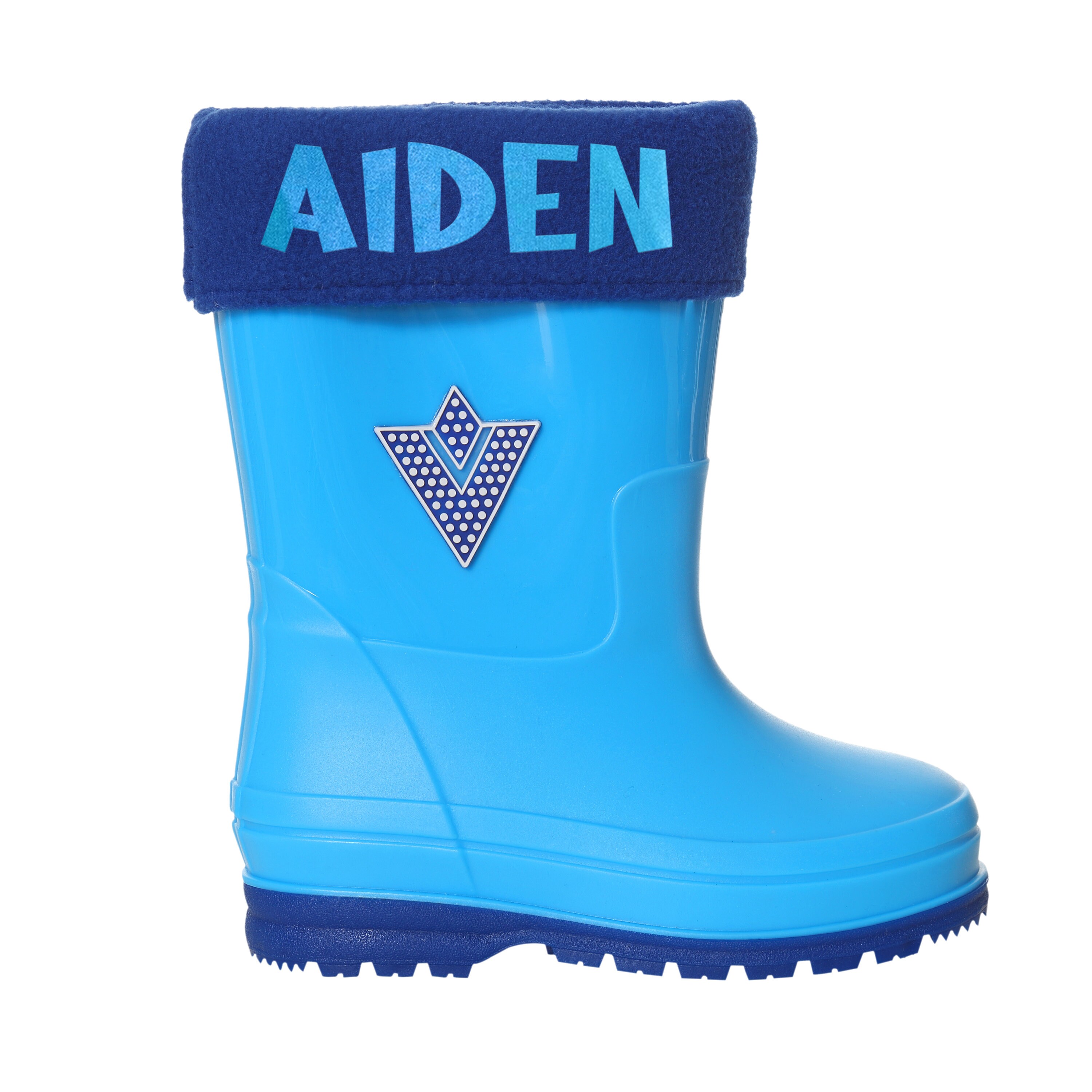 TRIWORIAE-Kids Toddler Rubber Rain Shoes PVC Waterproof Rain Boot Non-Slip Wellington Boots for Children Boys/Girls 
