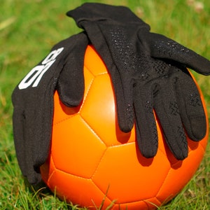 Gants de football personnalisés pour enfants Imperméables, écran tactile, respirants, thermiques Gants enfants Gants de sports d'hiver pour cyclisme image 3