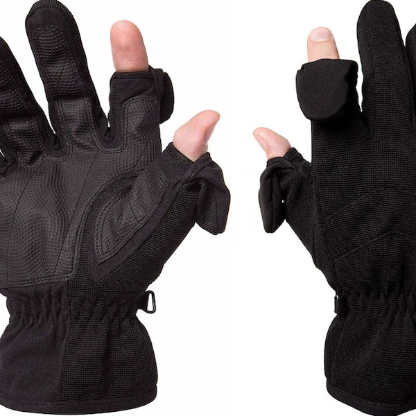 Thinsulate Gloves - Waterproof and Windproof back, ideal for Skiing or Photography