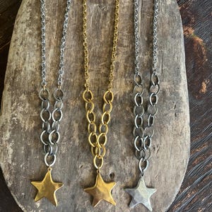 Medium Lone Star Necklace