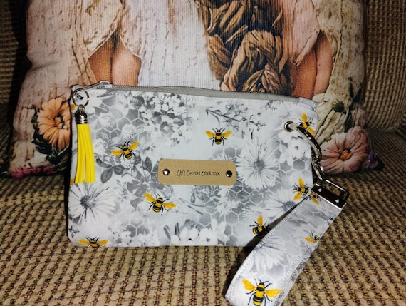 Busy Bee wristlet