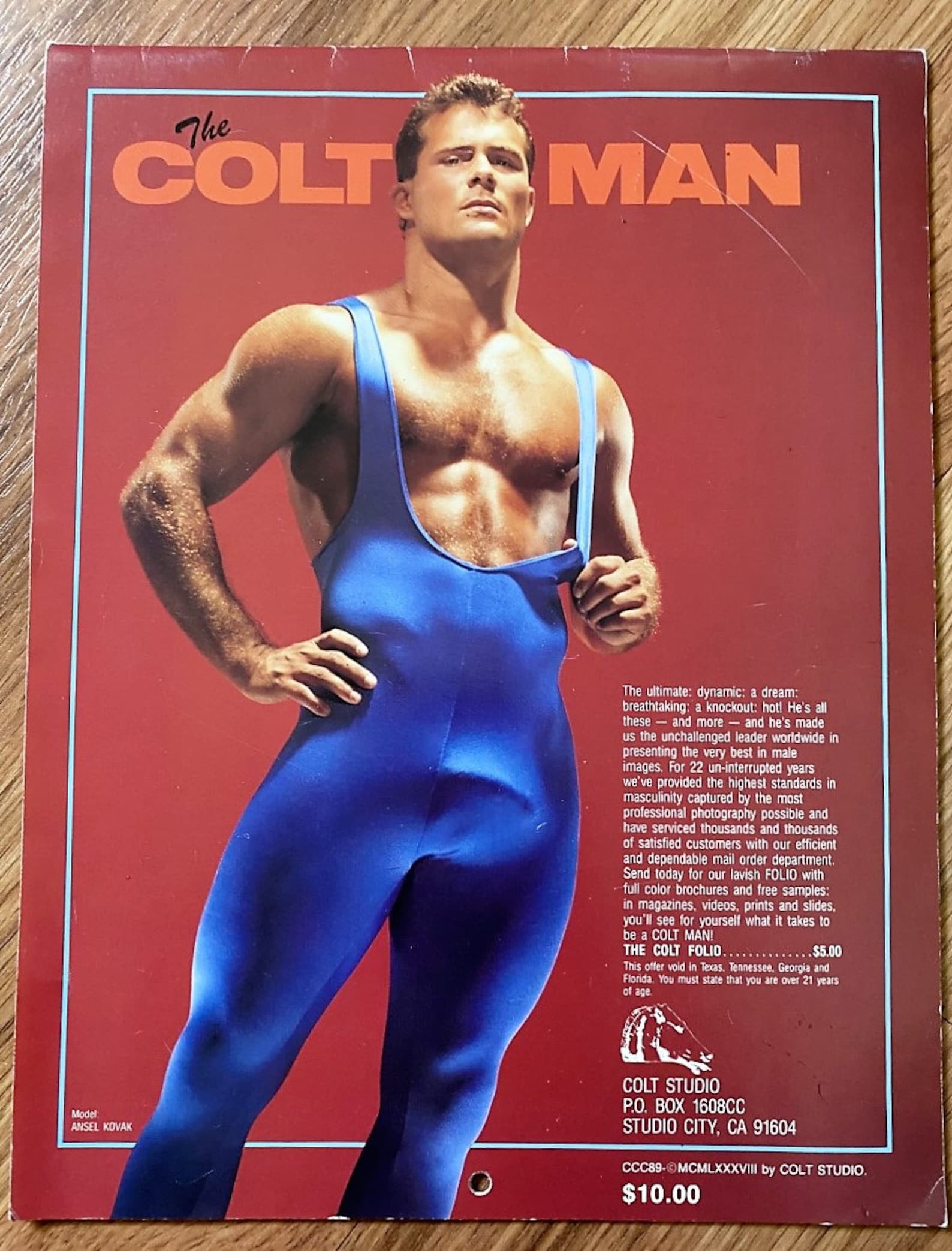 Colt Calendar 1989 Etsy
