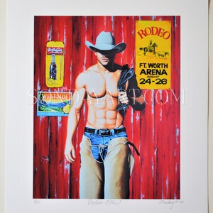 Rodeo Star - Limited Edition Print by Joseph Sonday