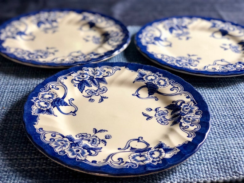 Myott Chelsea Garden 7 34 Salad Plates 3 available
