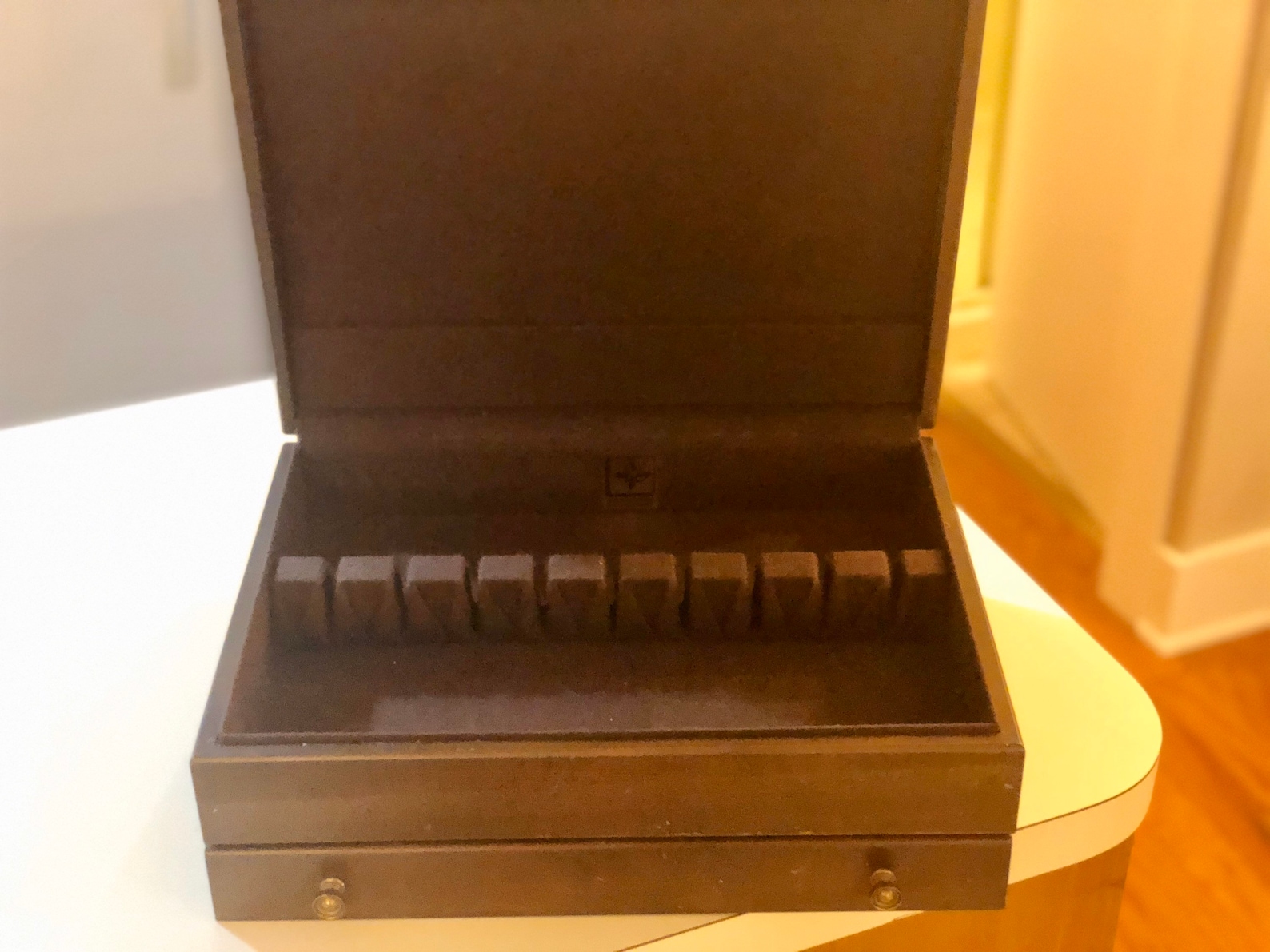 International Silver Flatware Chest Etsy