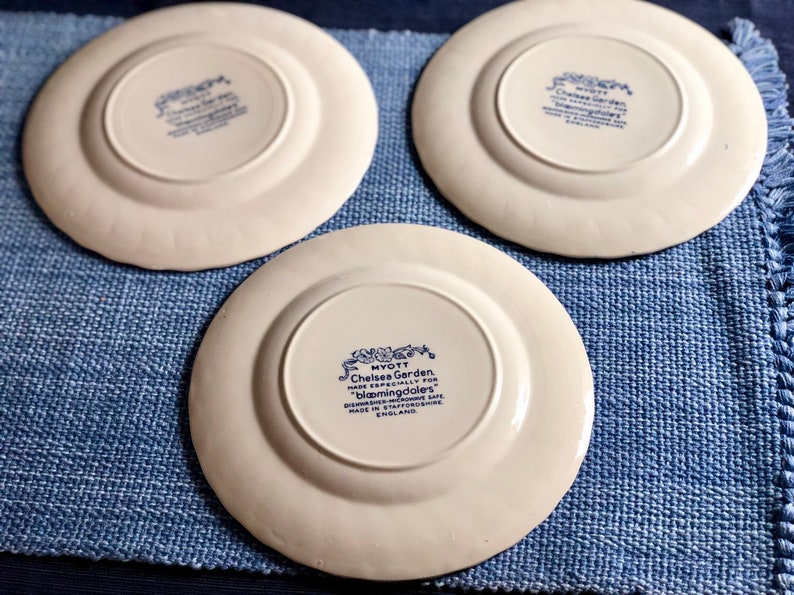 Myott Chelsea Garden 7 34 Salad Plates 3 available