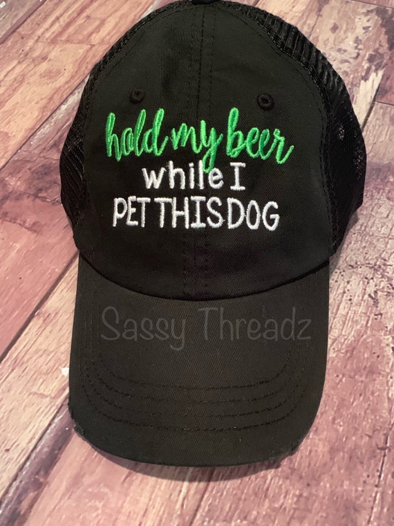 dog trucker hat