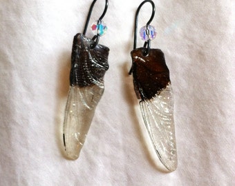 Fairy Wing earrings - Dragonfly