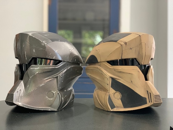 Galaxy's Edge Legionnaire Helmet. 3d file to 3d print your own wearable helmet. Can be used as a cosplay helmet.
