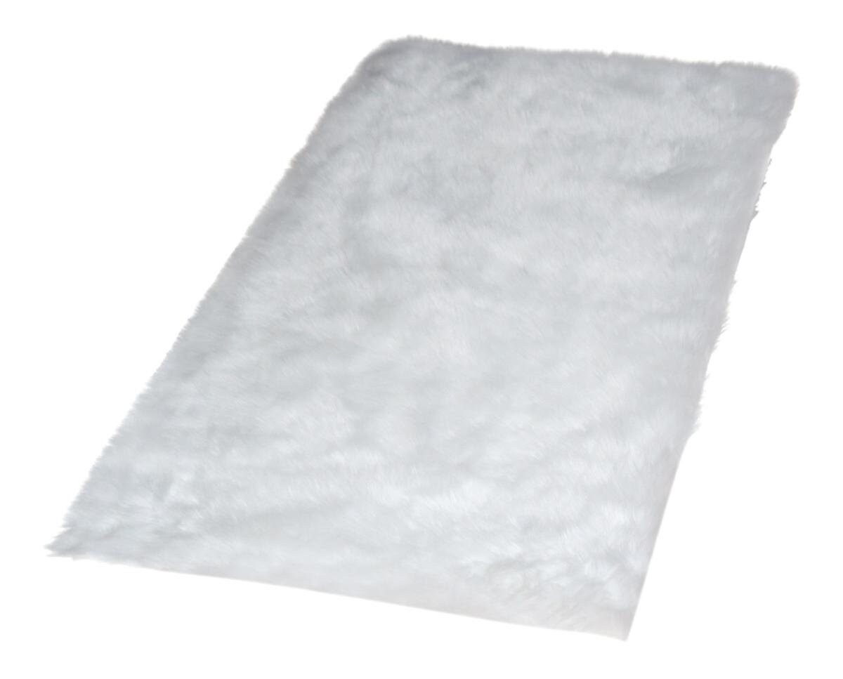 Pure White Faux Fur Rug Etsy