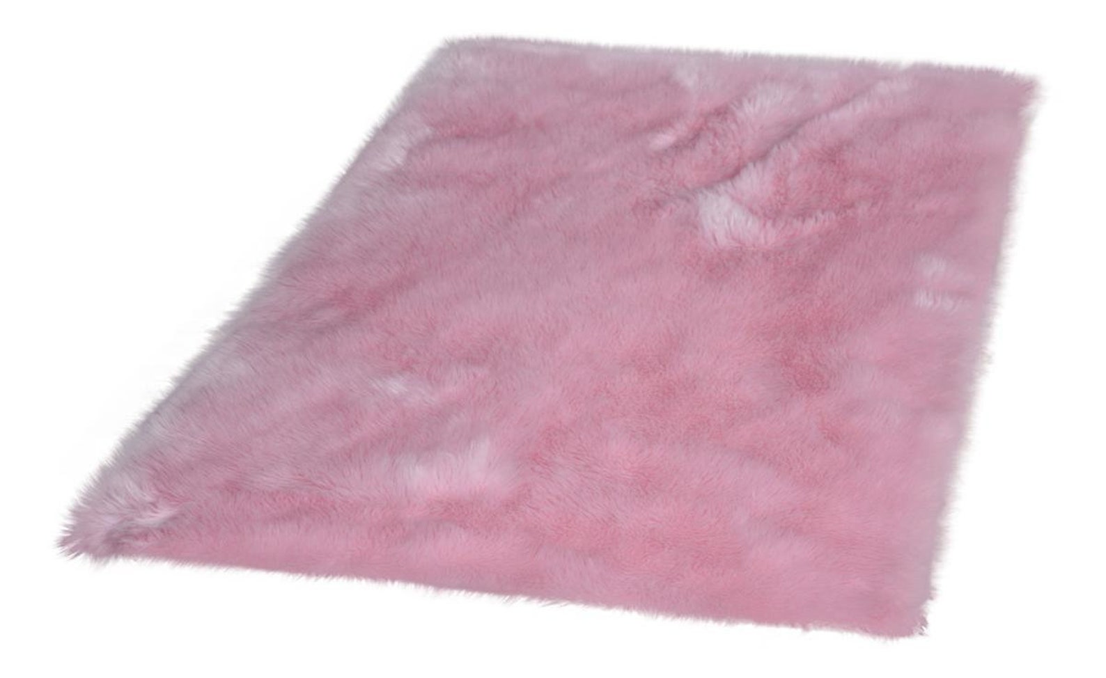Pink Faux Fur Rug Etsy