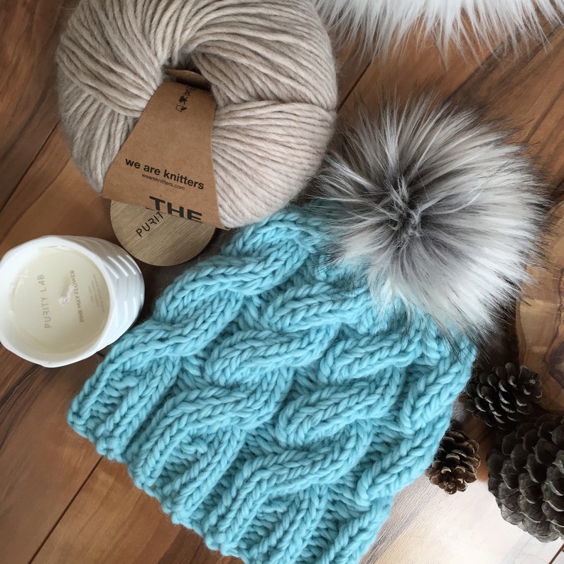 Luxury KNITTING PATTERN Luxury Women's Knit Hat pattern Etsy