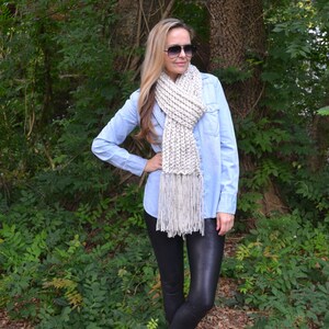 DIY Crochet Pattern Chunky Crochet Ribbed Scarf Women's - Etsy Australia