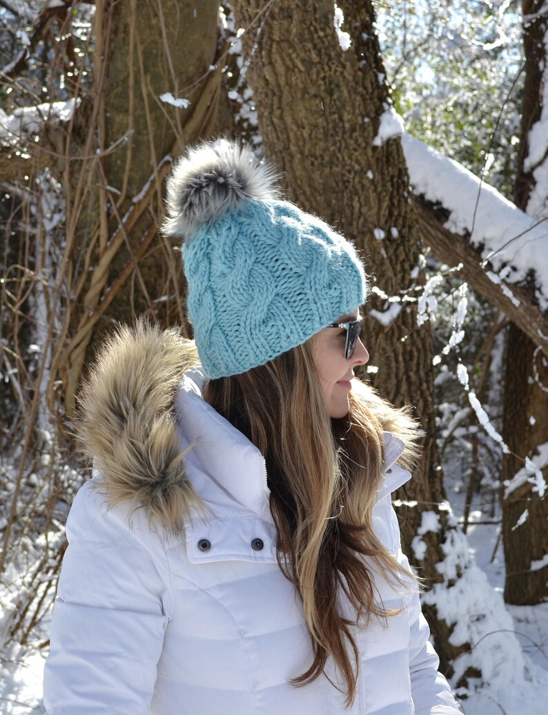 Luxury KNITTING PATTERN Luxury Women's Knit Hat pattern Etsy