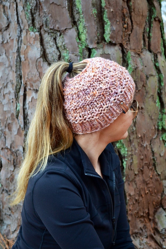 Luxury Patch Ponytail Hat Luxury Patch Ponytail Hat