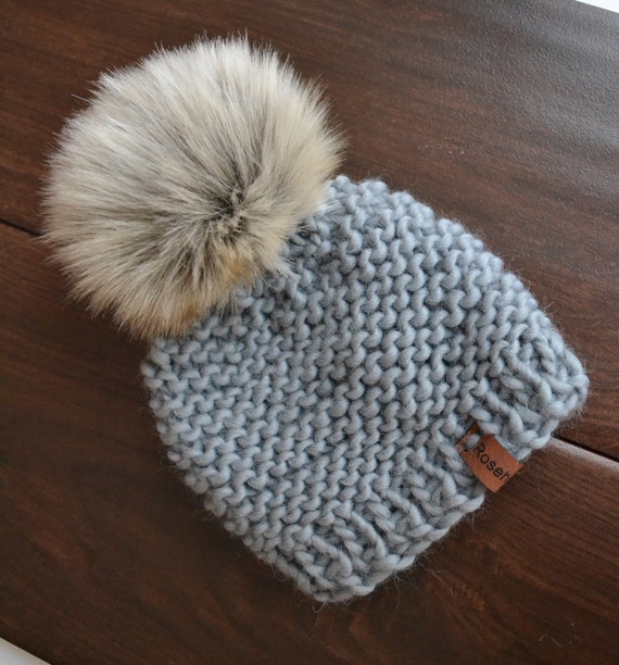newborn pom hat