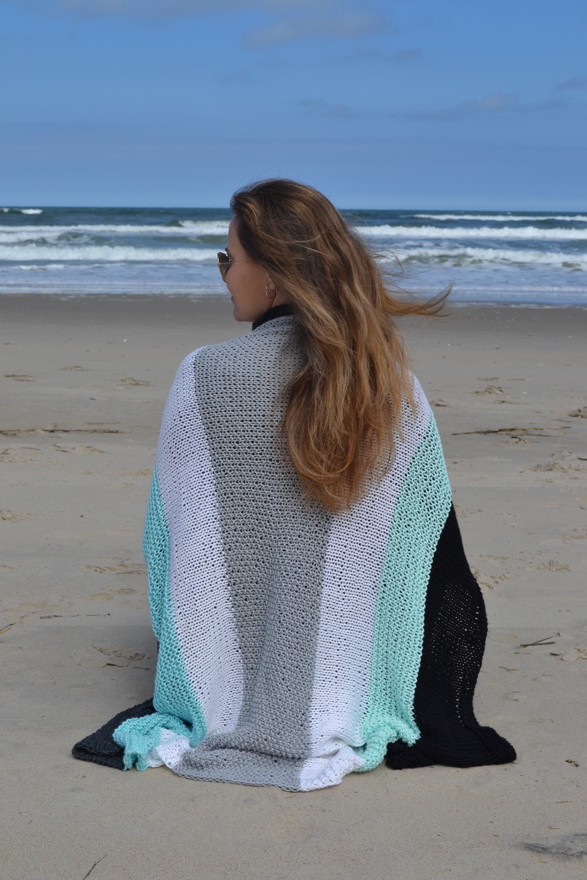 Cotton blanket knitting pattern sale