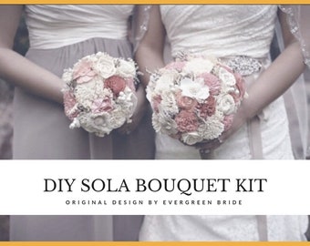 Money Bouquet Etsy - diy sola bouquet kit best selling everything you need to make the perfect bouquet with no waste save money save time save stress