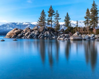 Lake Tahoe Wall Art: Sand Harbor Fine Art Landscape Photograph