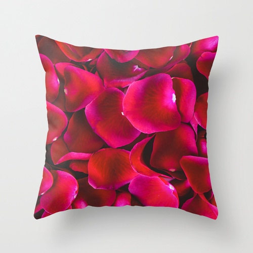 Red pillow cover decorative photography throw pillow red Etsy