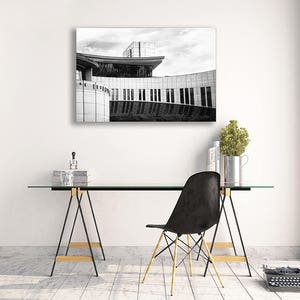 Country Music Hall of Fame photo, Nashville print, black and white architecture, Musician gift, Music City, piano wall art, Nashville Photo
