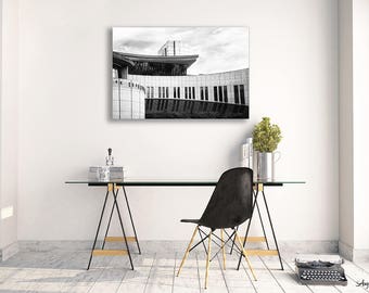 Country Music Hall of Fame photo, Nashville print, black and white architecture, Musician gift, Music City, piano wall art, Nashville Photo