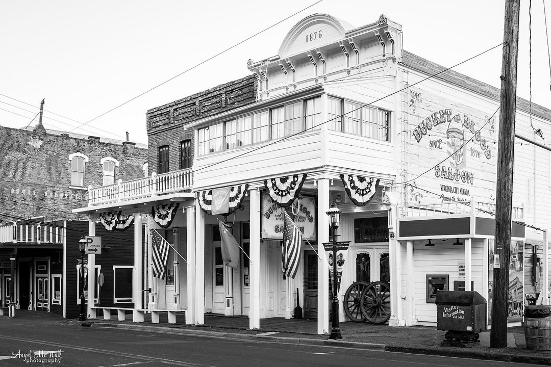 Virginia City Nevada Print, Bucket of Blood Saloon, Virginia City Print