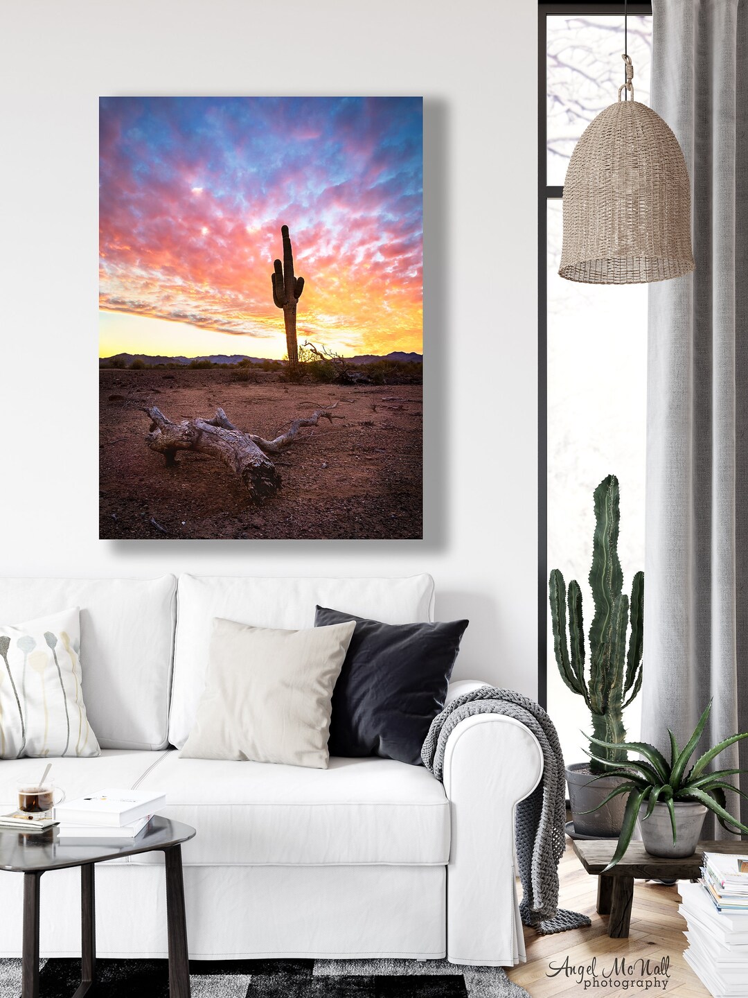 Fine Art Landscape Photography Print Desert Sunset Arizona - Etsy