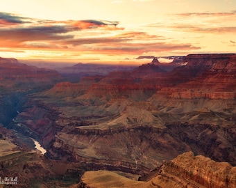 Grand Canyon Photography Print, Grand Canyon Sunset, Southwest wall art, Arizona print, Large Grand Canyon photo print, Fine Art Landscape