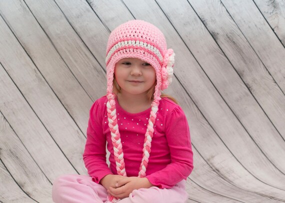 princess Inspired Crochet Beanie Hat 