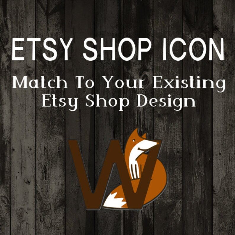 Store Branding Business Profile Image Etsy Shop Icon Custom Made To Match Existing Etsy Shop