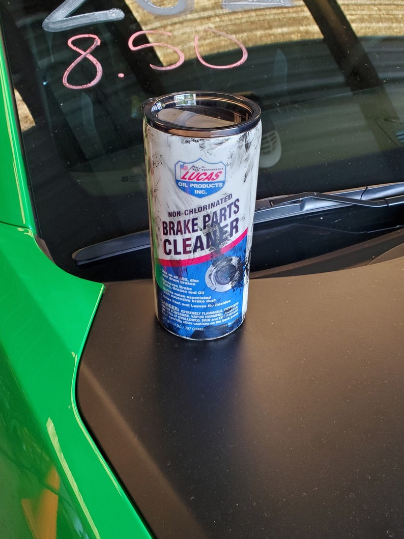 Brake Cleaner Tumbler Men's Tumbler Mechanic Tumbler Etsy