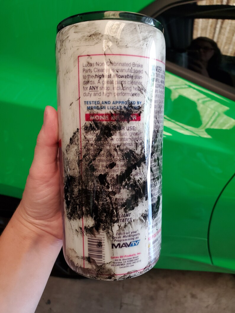Brake Cleaner Tumbler Men's Tumbler Mechanic Tumbler Etsy