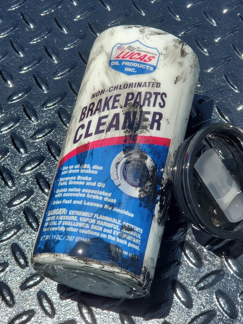 Brake Cleaner Tumbler Men's Tumbler Mechanic Tumbler Etsy
