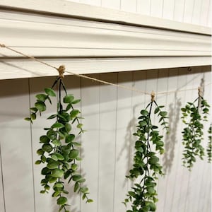 4’ Foot artificial eucalyptus Garland