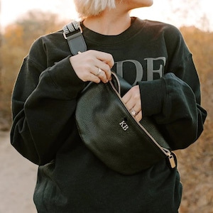 Leather Fanny Pack Crossbody Bags for Women Trendy Sling Bag for Women Vacation Essentials Leather Bumbag Handbags Belt Bag Travel Backpack Etsy