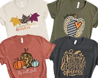 fall t shirt designs