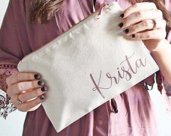 bridesmaid pouch bag
