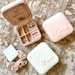 Personalized Jewelry Boxes | Bridesmaid Jewelry Box | Bridesmaid Gift | Personalized Gift for Women | Travel Jewelry Case Bridal Party Gift 