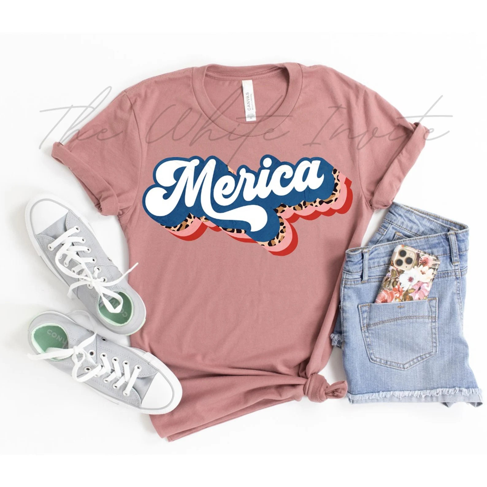 4th of July Women's Graphic Tees Independence Day - Etsy