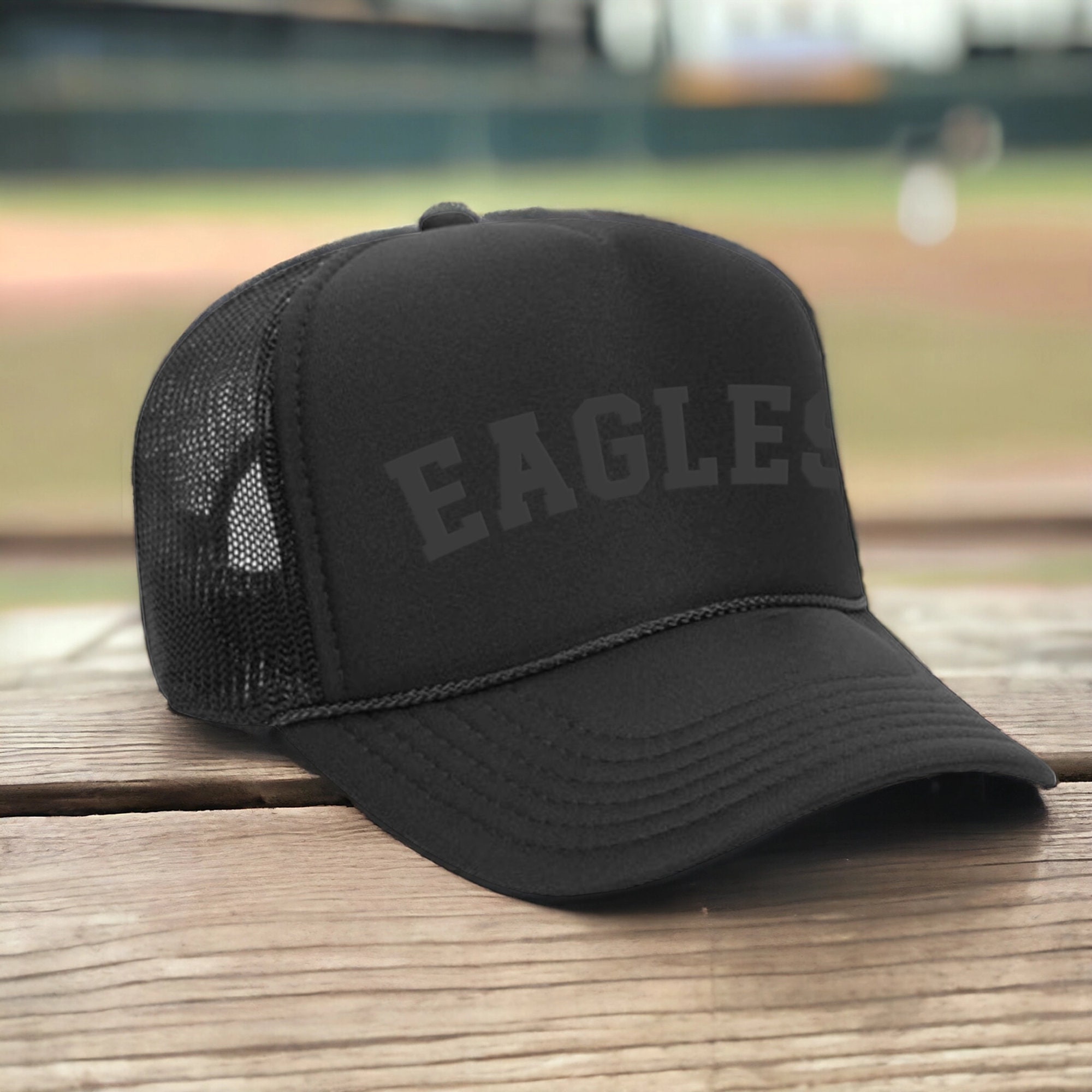 Custom Puff Embossed Trucker Hat, Hat With State Zip Code