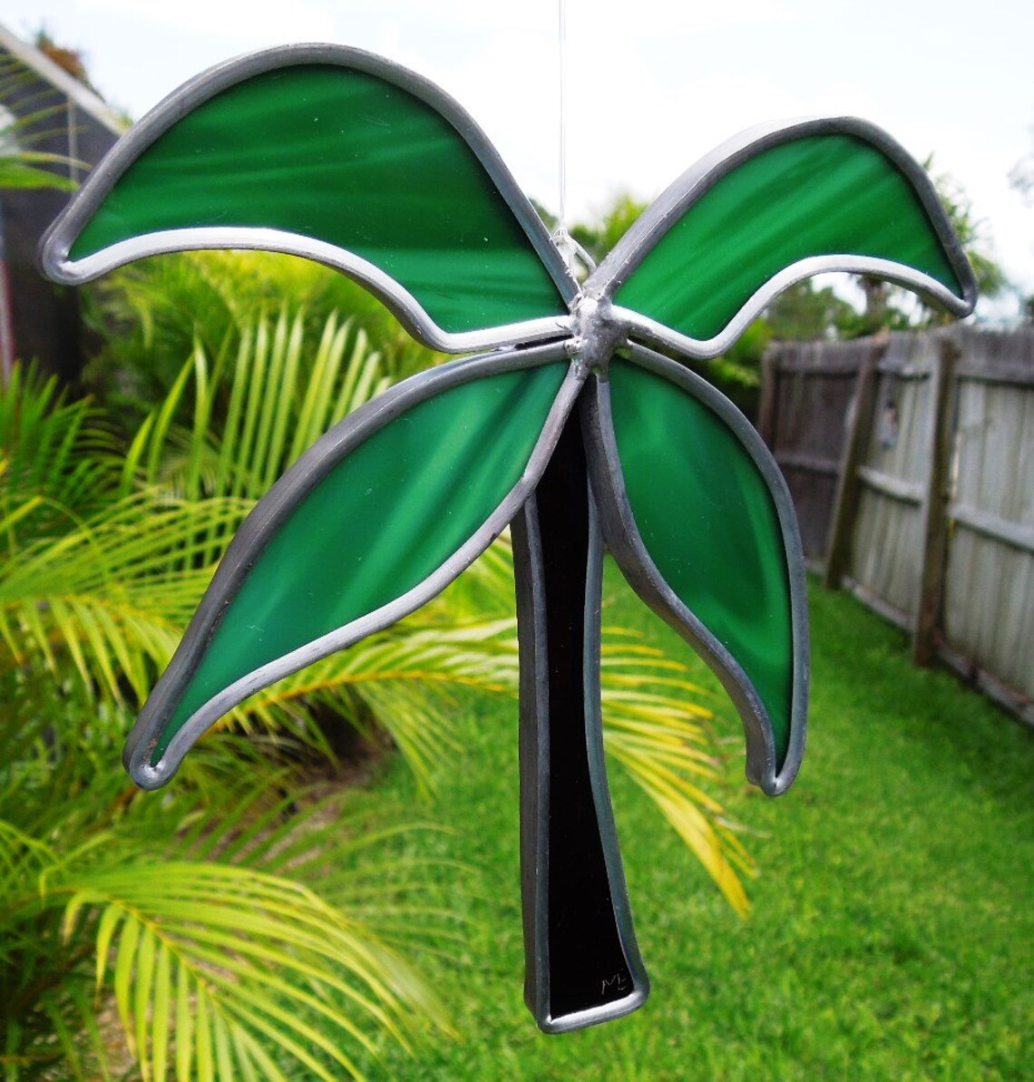 Palm Tree Stained Glass Etsy