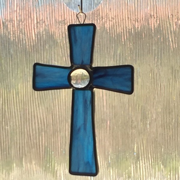 Stained Glass Small Cross