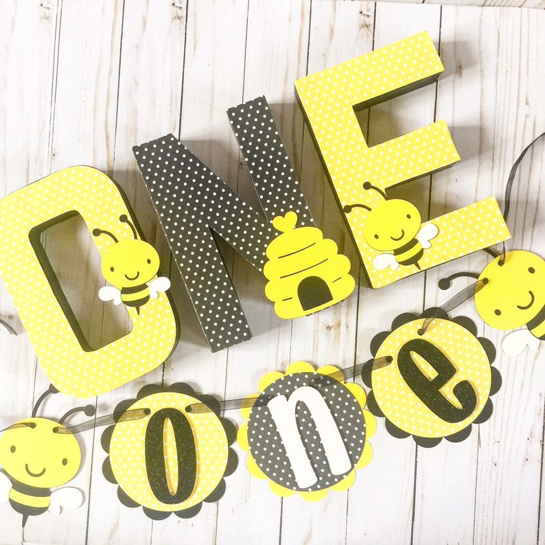 Bee Birthday Bumblebee Theme Party Honey Bee Party Cake Etsy