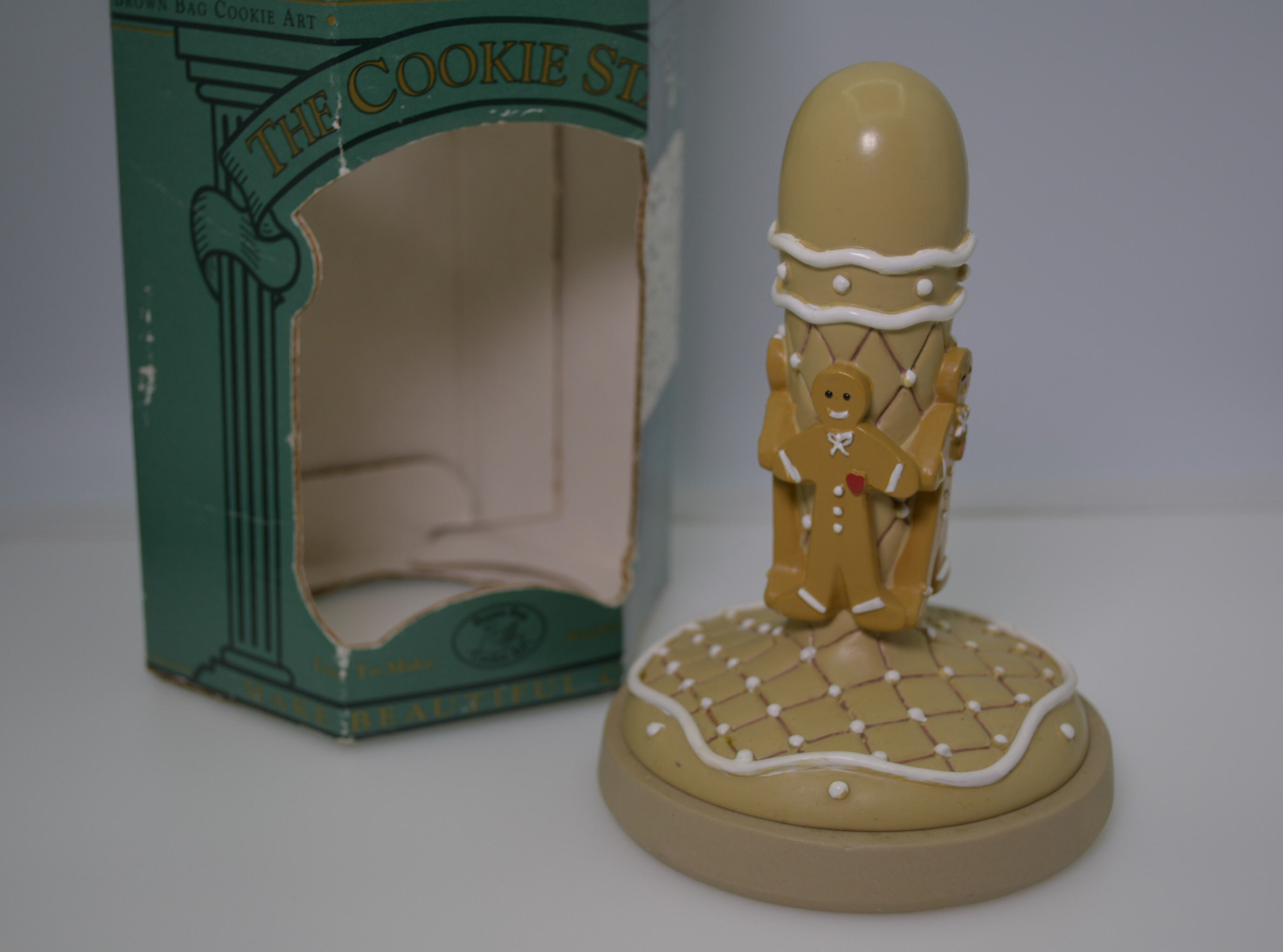 Vintage Cookie Press Gingerbread Press Ceramic Cookie Press Etsy